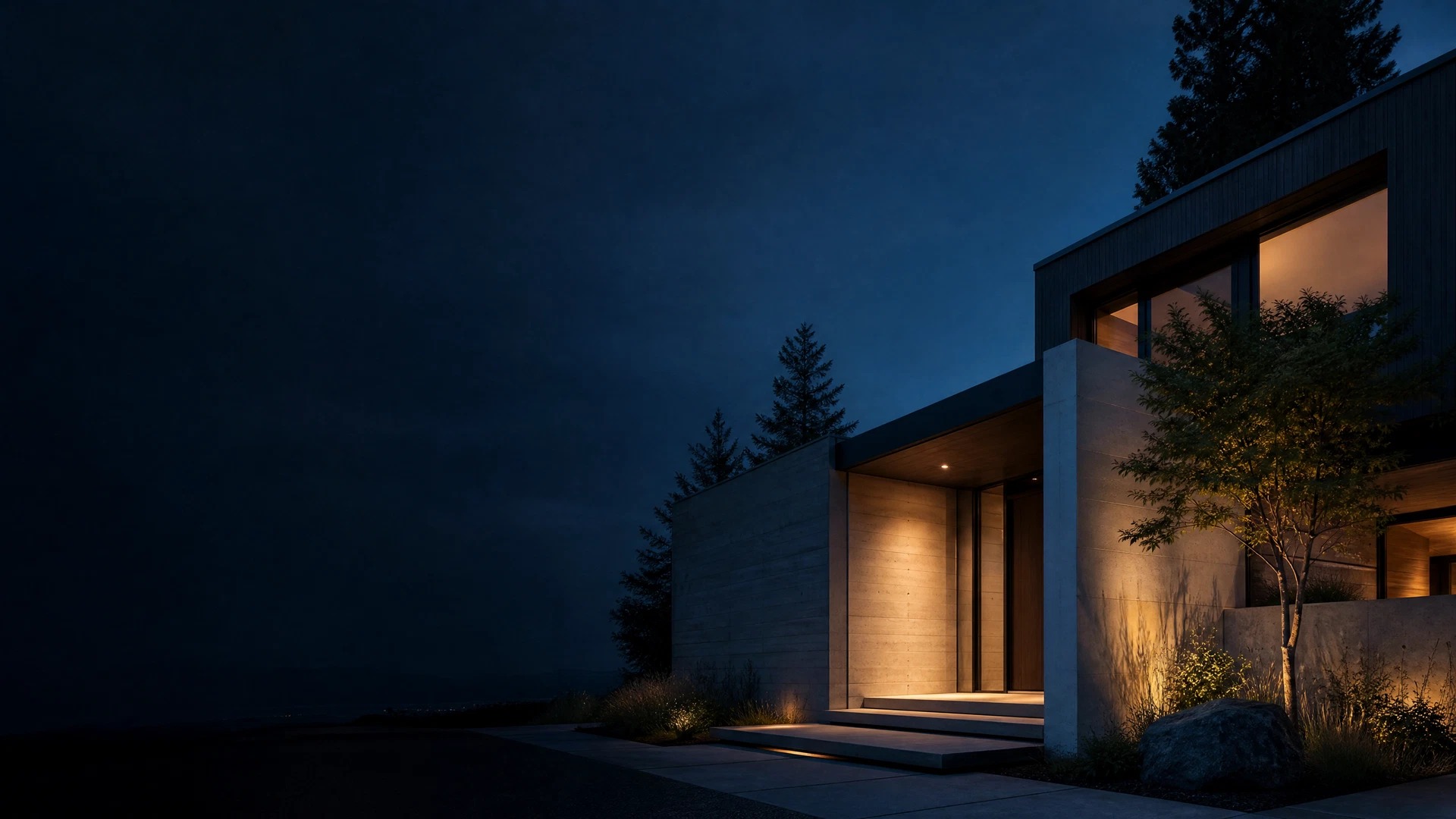 Modern architectural home